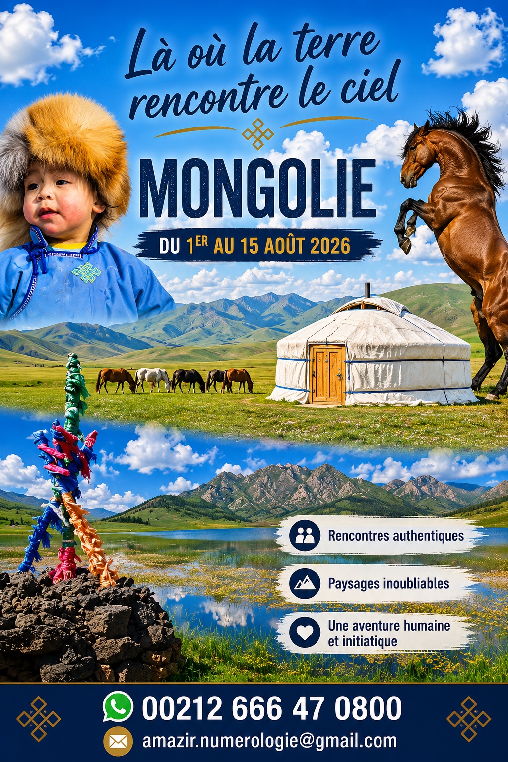 Rendez-vous en terre mongole –